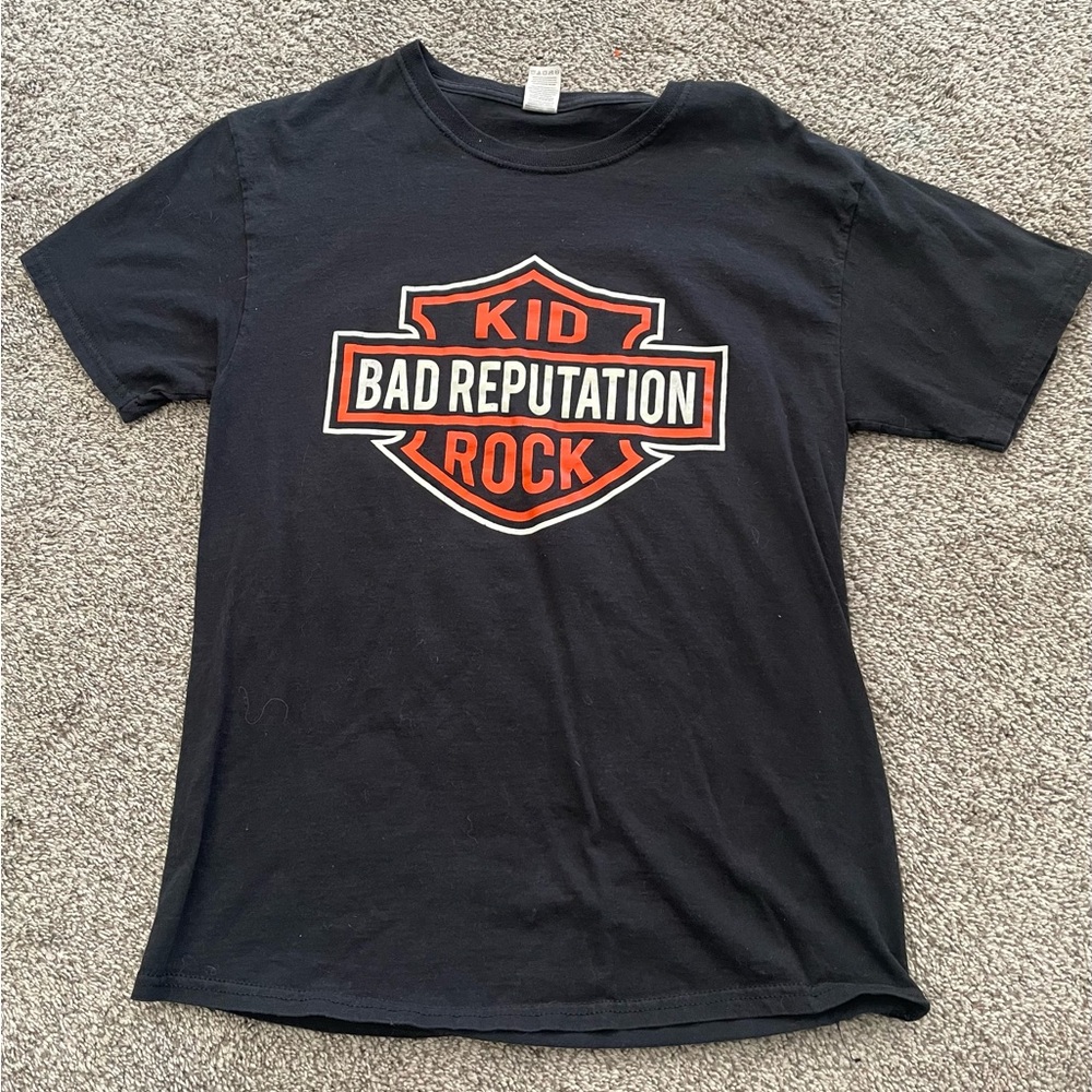 Kid Rock “Bad Reputation” Tour Black T-Shirt – Size Medium